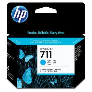 HP 711 3 pack 29 ml Cyan Ink Cartridge-preview.jpg